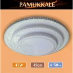 Sıva Üstü Led Panel 45W 49 Cm Çapında Model Pamukkale Led Avize