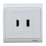 Sıva Üstü Usb2.0+Hdmı Duvar Prizi