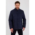 Sivaist Erkek Lacivert Regular Iç Cepli Içi Kürklü Yıkanabilir Regular Kapitone Mont&kaban - 2XL