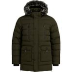 Sivaist Erkek Yeşil Erkek Outdoor Su Geçirmez Kapüşonlu Kışlık Kaban – Rüzgar ve Yağmura Dayanıklı Mont&kaban