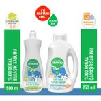 Siveno %100 Doğal Çamaşır Sabunu 750 ml ve Çamaşır Suyu 700 ml Set Limon Kokulu Derinlemesine Temizlik