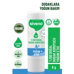 Siveno %100 Doğal Dudak Koruyucu Yoğun Etki Bitkisel Lip Balm Krem Nemlendirici Parlatıcı Onarıcı 6 gr