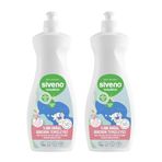 Siveno%100 Doğal Emzik Ve Biberon Temizleyicisi Elde Bulaşık Sabunu Nemlendirici 500 ml X 2 Adet