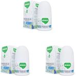 Siveno%100 Doğal Roll On Beyazlatıcı Etkili Deodorant Ter Kokusu Önleyici Bitkisel Lekesiz Vegan 50 ml (3 paketi)