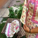 Sıvı Geçirmez Mutfak Önlüğü 3 lü Set Mutfağım & Alaçatı