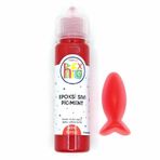 Sıvı Pigment Boya Transparan 60 Ml Kırmızı