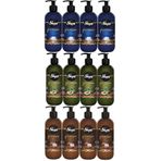 Sıvı Sabun Premium 500ML Karma Doğal Adaçayı/Hindistan Cevizi/Lotus Çiçeği (12 Li Set)