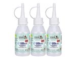 Sıvı Silikon Yapıştırıcı 250 ml 3 Adet Brons Silikon Yapıştırıcı Sıvı 250 gr Plastik Cam Mermer Kağıt Karton Tahta Köpük