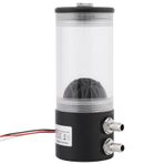 Sıvı Soğutma Su Pompası, 500L/H 10W DC 12V CPU CO2 Soğutma Pompası Diş ısı Değiştirici Ses Değiştirici Ses Eşanjörü Sessiz, 3 Pin Konnektör, Kolay Kurulum Ve Sökme, Sessiz 16