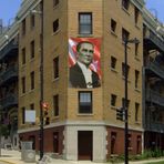 Sivil Mustafa Kemal Atatürk Ay-yıldız Poster Cephe Bayrak- 2x3 metre