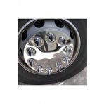 Sivri Mermi Bijon Kapağı Krom 17mm