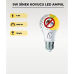 Sivrisinek Kovucu 9w Led Ampul E27 Uv Teknolojili Sinek Önleyici 1 Adet