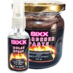 Sixx Anl Relaxer Gel 60 Ml + Herbal Paste Erkek Sertlik Ve Performanse Macun 240 Gr