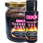 Sixx Lubricant Jel 60 ml + Herbal Paste 240 gr