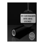 SİYACF 75 CM X 6 METRE ORTA TON EV ARAÇ OFİS UYUMLU SİYAH CAM FİLMİ