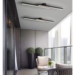 Siyah 100CM 3000K Işık, Kumandalı, LED Tavan Lambası,avize,modern Aydınlatma,dekoratif Işık