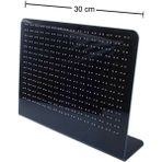 Siyah 23cm*30cm Ayaklı Küpe Standı
