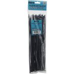 Siyah 3.6X300MM Plastik Cırt Kelepçe 100PCS (4887) Midastech