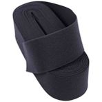 Siyah - 3cm Paça Lastik Geniş 10MT. (5486) - Renkli