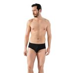 Siyah 3'lü Ekonomik Paket,%100 Pamuklu, Erkek Penye Slip Külot, L, LX171TK-198IGP100990