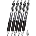 Siyah 5 Adet Uniball Signo 207 0.7 mm Roller Umn-207 Likit Mürekkepli Pilot Kalem Jel Kalem