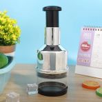Siyah A Gıda Mutfak Aletleri Gıda Parçalayıcı Sebze Dilimleyici ve Dilimleyici Dicer Manuel Mini El Doğrayıcı Kapaklı Soğan Sarımsak Kıyma Makinesi (Yurt Dışından) - Garlic Presses - Renkli