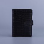 Siyah A6 A5 A6 Yaratıcı Sevimli Şeffaf 6 Halka Renkli Gevşek Yapraklı El Kitabı Öğrenci Defter Halka Bağlayıcı Kawaii Okul Malzemeleri (Yurt Dışından) - Notebooks
