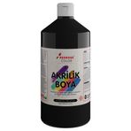 Siyah Akrilik Boya 1000gr