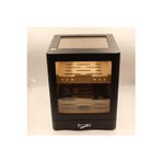 Siyah Aksesuar Çekmeceli Camlı İçi Ledli Humidor Puro Kutusu Phum0258