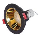 Siyah Altın Sıva Altı Spot Cob Led Armatür GU10 5W Beyaz Işık