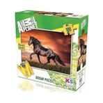 Siyah At 24X34 Cm. Puzzle/yap Boz 100 Parça Horses/atlar
