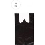 Siyah Atlet Poşet Jumbo Boy 50X90 cm Takriben 240 Adet 20 kg - 1