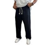 Siyah Baggy Keten Pantolon RES-1024 S