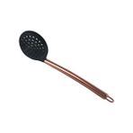 Siyah Bakır Metal Silikon Kevgir 34CM