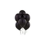 Siyah Balon 10 Adet - 12 inc 30 cm Parti Balonu