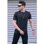 Siyah Basic Triko Tişört