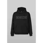 Siyah Black Periyodik Tablo Breaking Bad Ön Baskılı Sweatshirt Unisex Kapüşonlu Hoodie Siyah