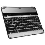 Siyah Bluetooth Aluminum Q Multimedia Kablosuz Tablet Klavyesi Kb650btuk