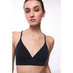 Siyah Bralet Bikini Üstü - 36