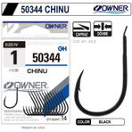 SİYAH ÇAPRAZ OLTA İĞNESİ OWNER 50344 CHINU NO:1/0