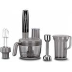 Siyah Çok Fonksiyonlu Blender Seti, Pratik ve Şık Tasarım - Ahşap