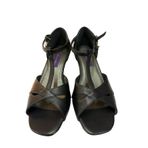 SİYAH DERİ T MODEL LATİN-SALSA-TANGO DANS VE SALON AYAKKABISI 7 CM 11 PONT KADEH MODEL KAPALI TOPUK (EU Ayakkabı Beden Sistemi, Yetişkin, Sayısal, Orta, 40)
