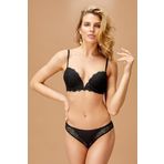 Siyah Destekli Push Up Sütyen Külot Takım, 75B, N4411-2-198IGP100096