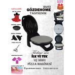 Siyah Erato Tasfirinim Lahmacun Makinesi Pizza Makinesi