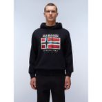 Siyah Erkek Bisiklet Normal Kalıp Düz Sweatshirt NP0A4IBD0411_B-DOREES H