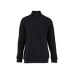 Siyah Erkek Dik Yaka Relaxed Sweatshirt J4WM-SWT4281