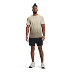 Siyah Erkek Lastikli Dar Kalıp Şort 1373718-001 UA Vanish Woven 6in Sho
