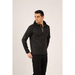 Siyah Erkek Sweatshirt - Regular Fit - XL
