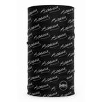 Siyah Ethnic K.Atatürk İmza Desenli Boyunluk Bandana Buff Saç Bandı Maske Balaklava Toka