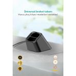 Siyah Evrensel Araç Telefon Tutucu, Hava Firar Klipli, Manyetik Taban, Dashboard Standı - Ahşap - Seçenek 1